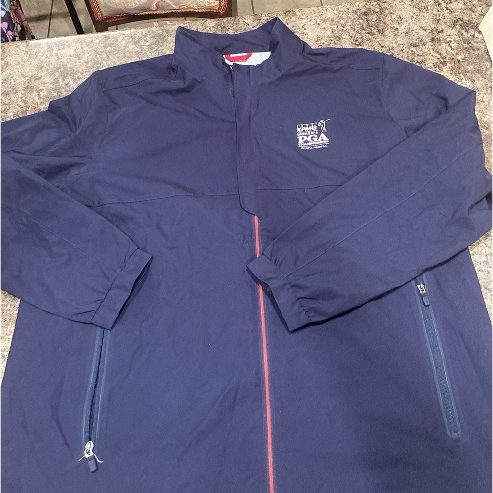 Polo Ralph Lauren Rain Jacket Women XXL Navy KPMG PGA Championship Vented